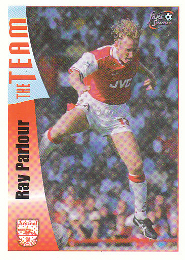 Ray Parlour Arsenal 1997/98 Futera Fans' Selection #21